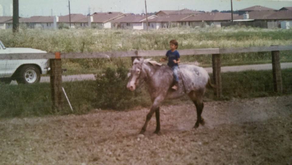 Riding Baby Bareback